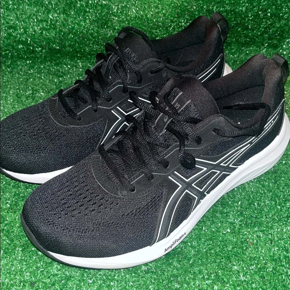 ASICS Gel-Contend 9 Women's 9.5 - Black/White AmpliFoam - Picture 1 of 6